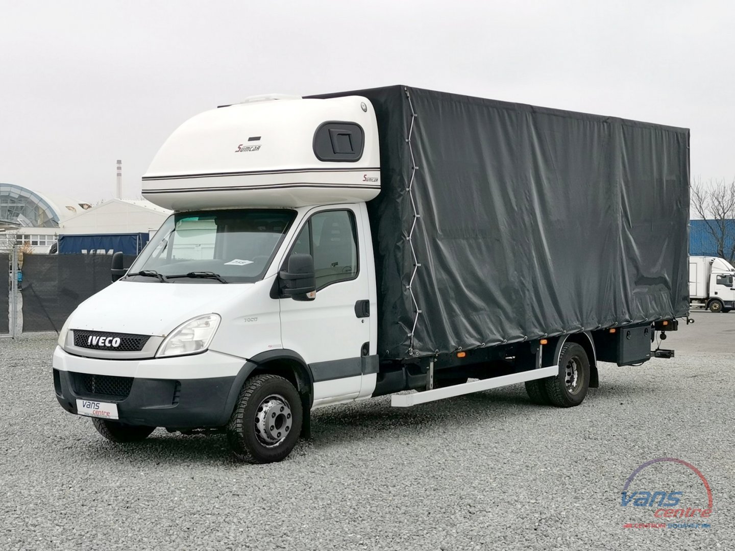 Iveco DAILY 70C17 VALNÍK 12 PALET/ NEZ.TOPENÍ/ HYDR.ČELO 1000KG 