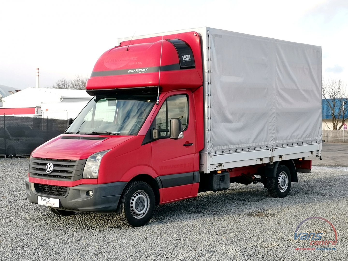 Volkswagen CRAFTER 2.0TDI/100KW VALNÍK 8 PALET/ MĚCHY/ KLIMA