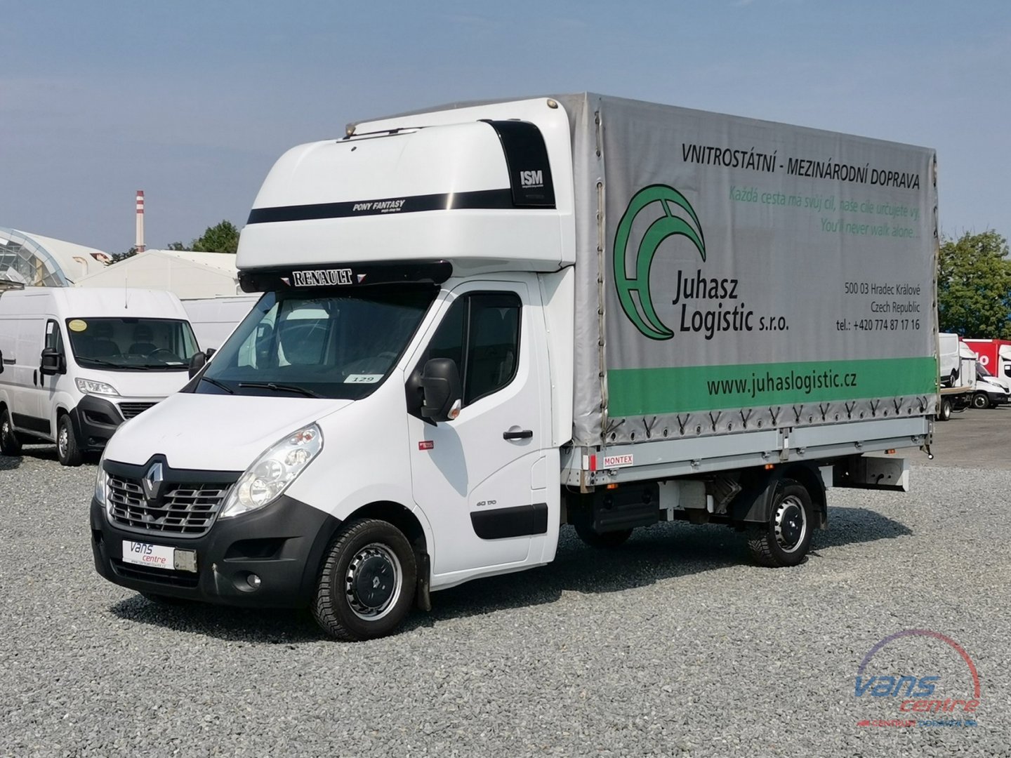 Renault MASTER 170DCI VALNÍK 9 PALET/ MĚCHY/ KLIMA