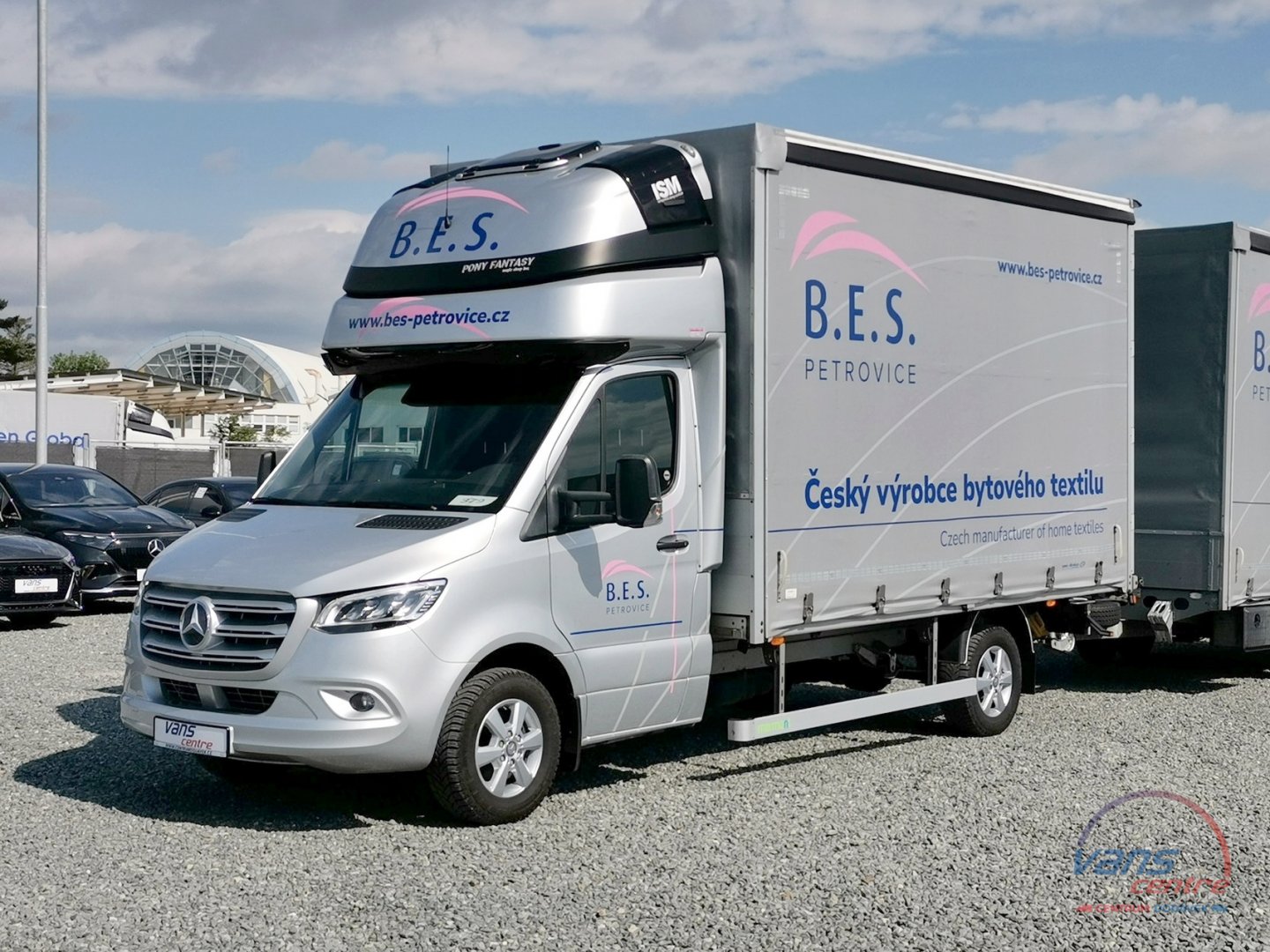 Mercedes-Benz SPRINTER 319 TANDEM/ 8 PALET + PŘÍVĚS 10 PALET