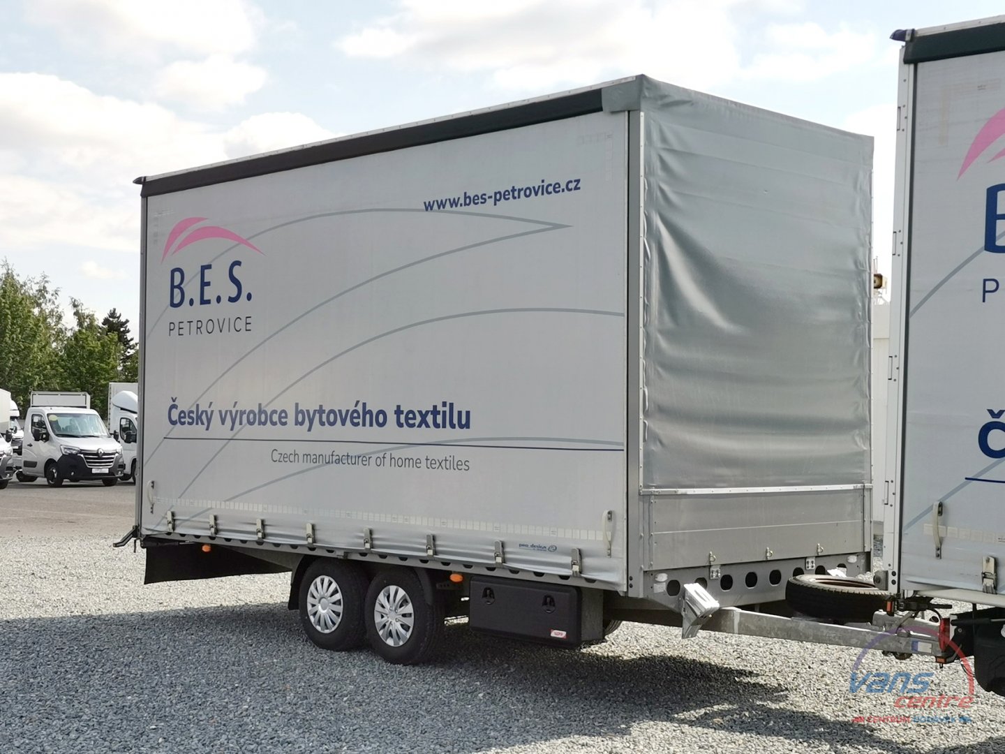 Mercedes-Benz SPRINTER 319 TANDEM/ 8 PALET + PŘÍVĚS 10 PALET