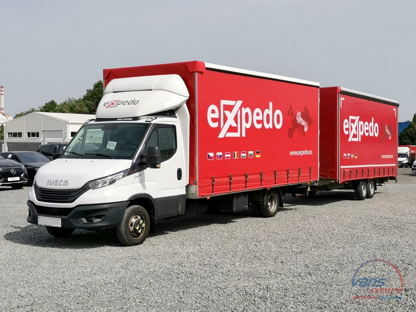 Iveco DAILY 50C18 TANDEM/ 5,4M + PŘÍVĚS 5,6M/ ČR/ 1.MAJ.