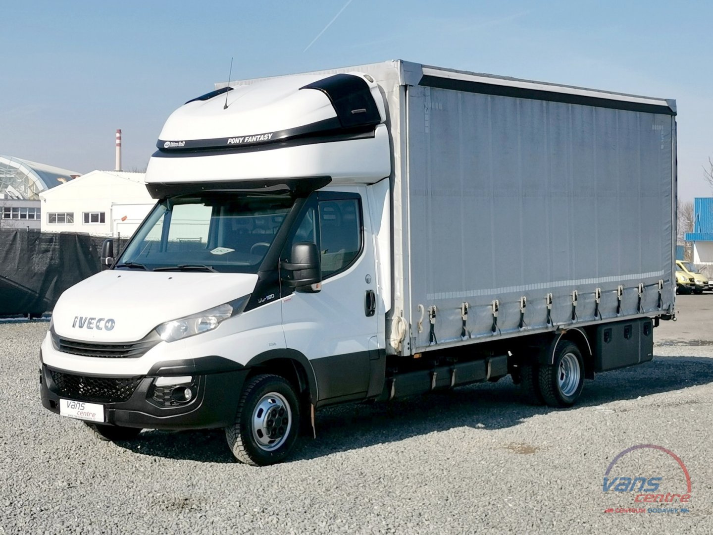 Iveco DAILY 50C18 SHRNOVACÍ 10 PALET/ MĚCHY/ KLIMA/ TAŽNÉ/ DO 3,